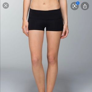 lululemon athletica Shorts - Lululemon boogie black shorts lululemon athletica Shorts - Lululemon boogie black shorts